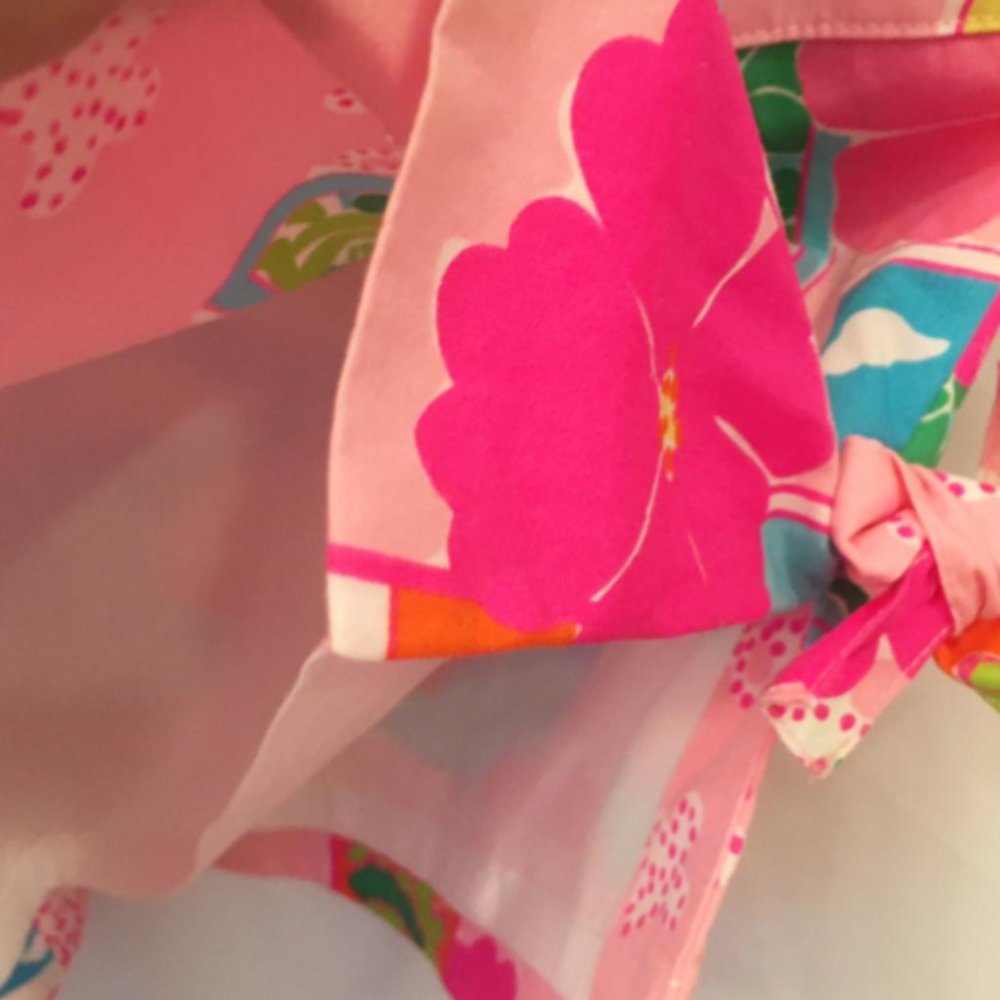 NWT Lilly Pulitzer Girl sz 10 Little Shift Dress "Junk on the Trunk" - Picture 7 of 10